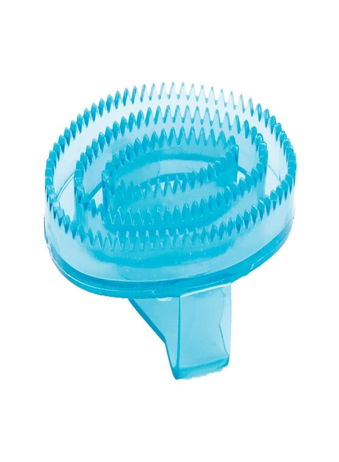 روما مشط كاري مطاطي من روما، لامع أزرق، صغير - Image 2